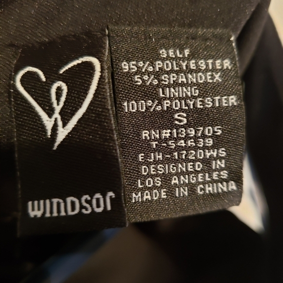 Windsor Black & White Polka Dot Dress - Picture 13 of 13